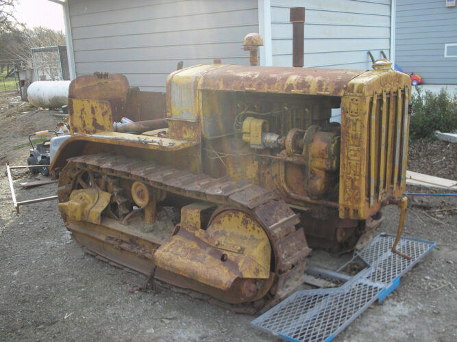 Finding the First Caterpillar Tractor Farm Collector